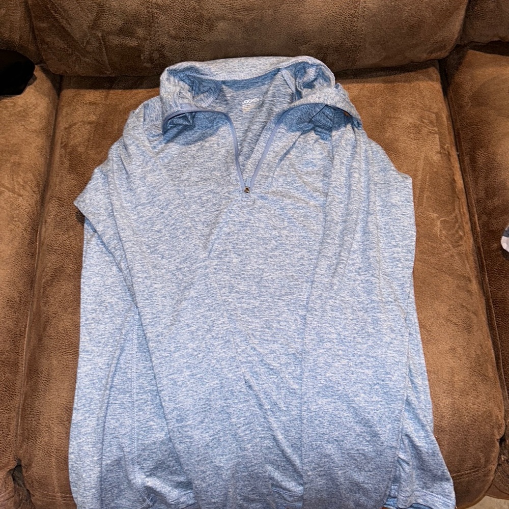 Jockey athletic jacket- quarter zip, with thumb holes